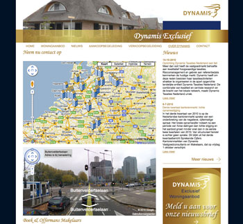 Nieuwe website Dynamis Exclusief